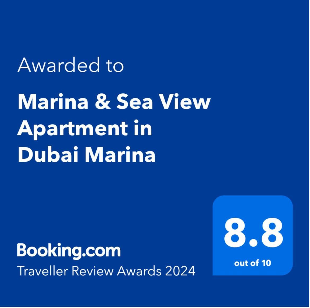 Newly Renovated Marina & Sea View Family Condo Dubai Buitenkant foto